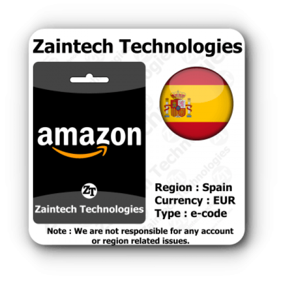 €10 Amazon Spain Region