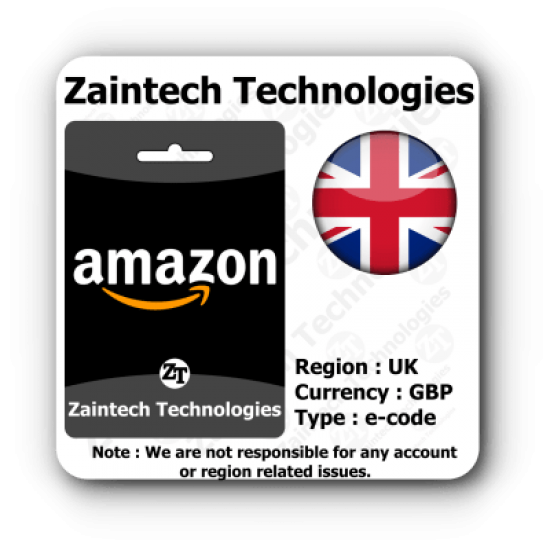 £5 Amazon UK Region