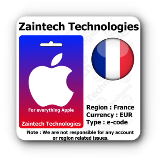 €15 iTunes France Region