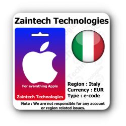 €5 iTunes Italy Region